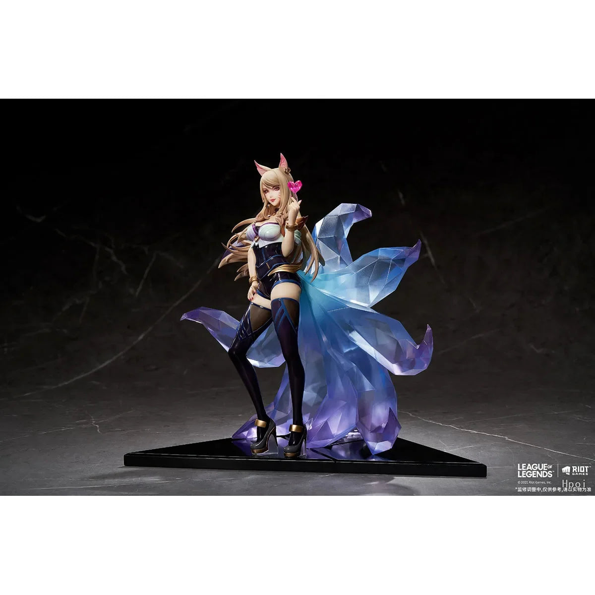 Stock Original Genuine APEX TOYS Ahri League of legends The Nine Tailed Fox KDA Action Anime Figure Model Toys Doll Gift