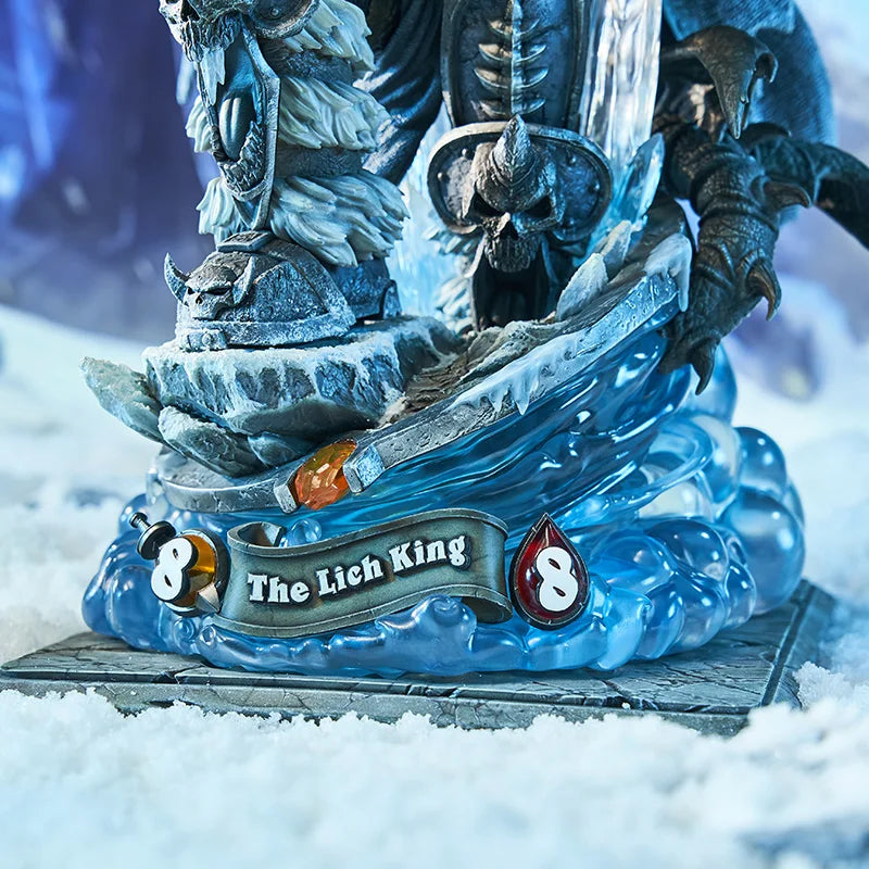 50Cm 1/6 Blizzard World of Warcraft Iii The Lich King Game Action Figure Collection Statue Desktop Decoration Model Ornament Toy