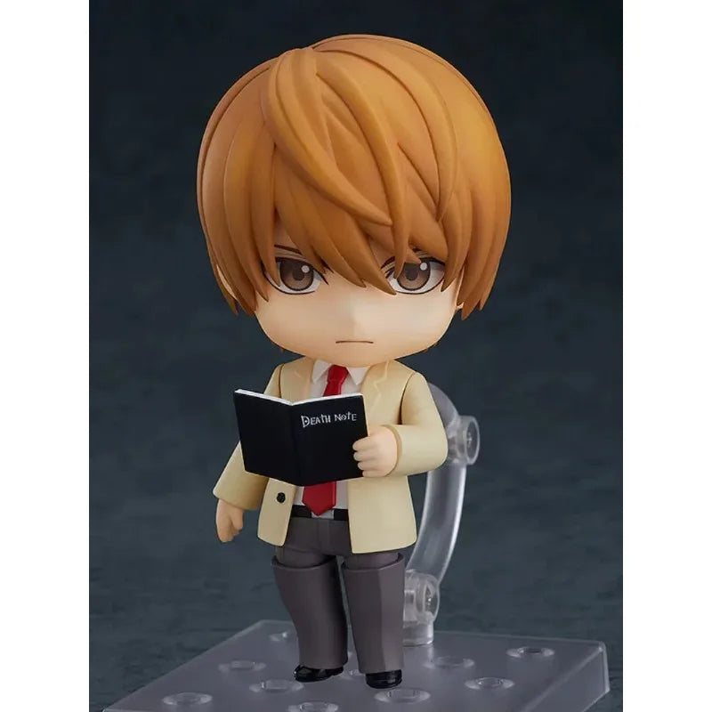 Original Genuine GSC Nendoroid #1160 1200 Death Note Yagami Light&L Action Figure ABS PVC Version Toys Gifts