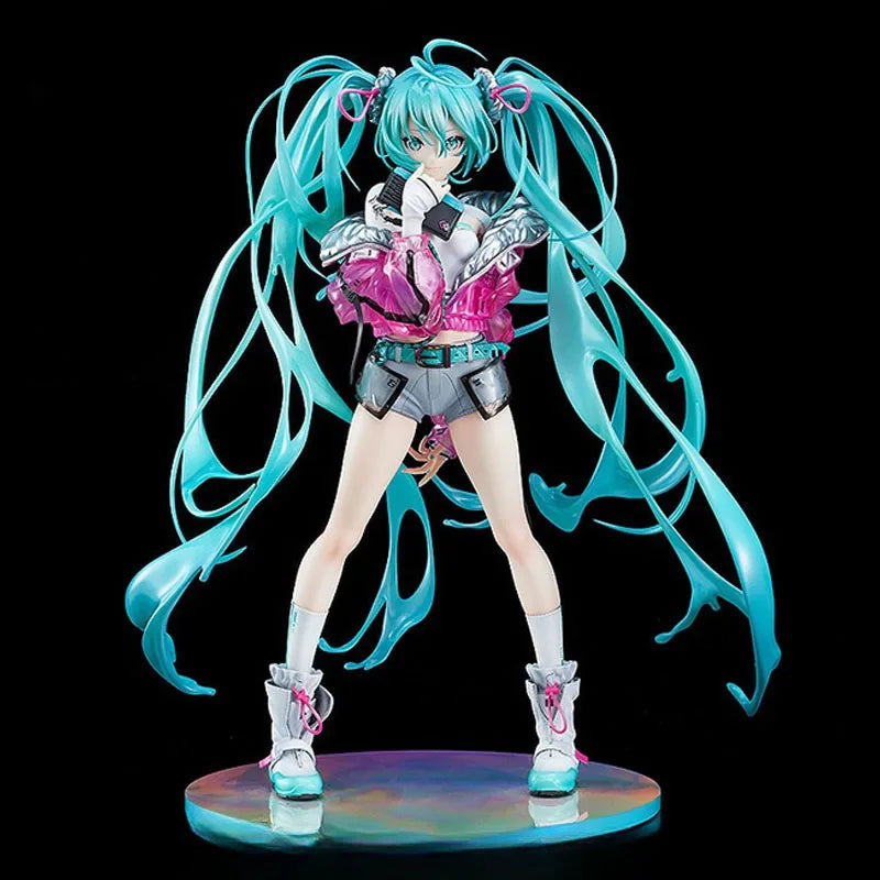 GSC Original Hatsune Miku Anime Figure with SOLWA VOCALOID Miku Action Figure Toys for Boys Girls Kids Children Birthday Gifts