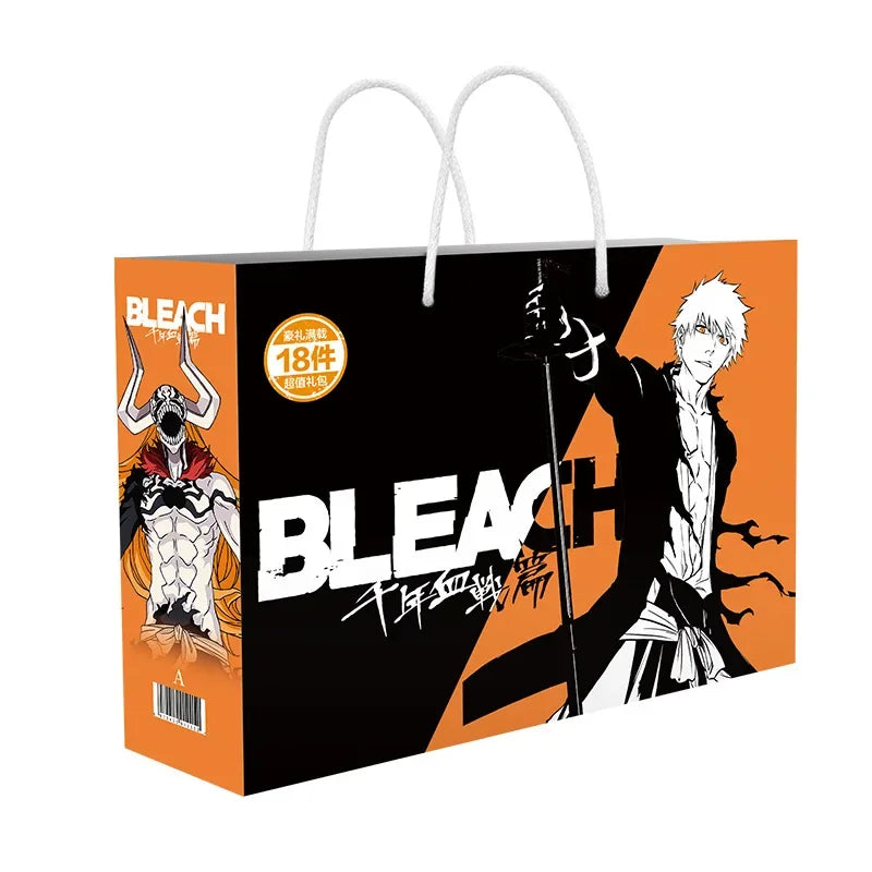 Anime Lucky Gift Bag Cartoon SAO Attack on Titan Genshin Impact Bleach Stray Dogs Collection Bag Toy Gift