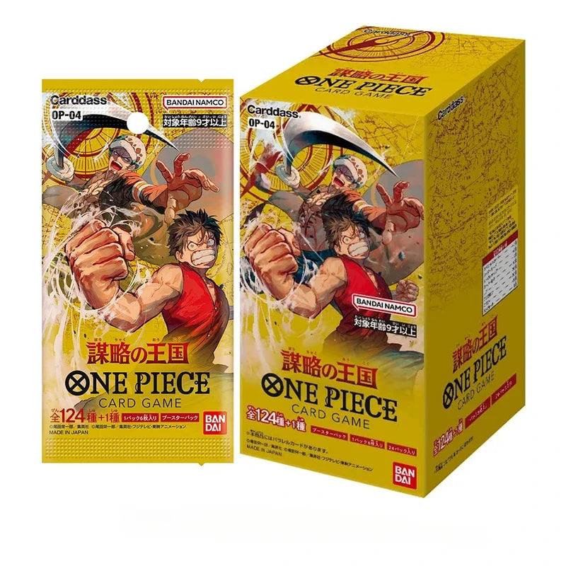 New Originales Bandai One Piece Card New Era Opcg-01-06 Cards Booster Box Japanese Anime TCG Luffy Rare Game Card Collector Gift