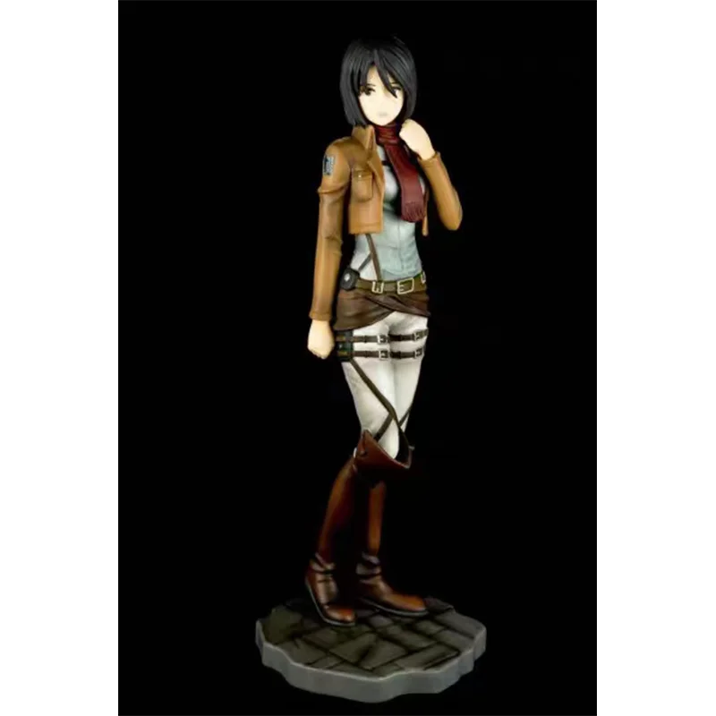 In Stock Original Banpresto Ichiban Attack On Titan Eren Hange Levi Mike Mikasa A Set Action Model Figures Toys