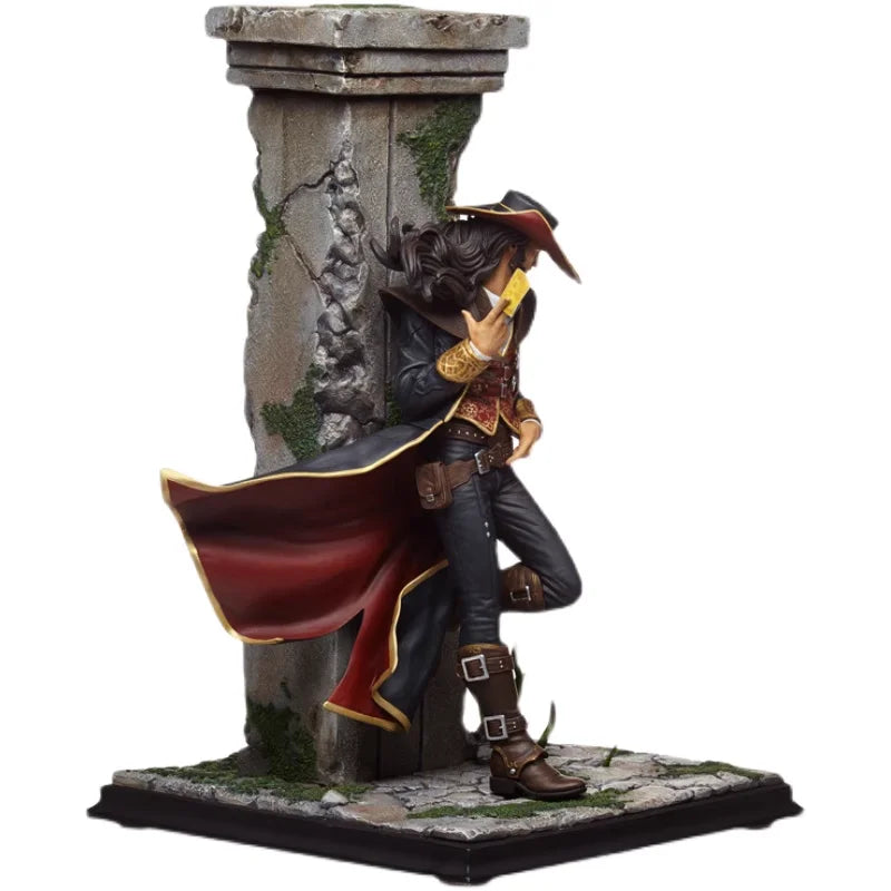 42cm League of Legends Twisted Fate Anime Figures Toys The Card Master Tobias Game Garage Kit Doll Large Model Boys Game Gifts