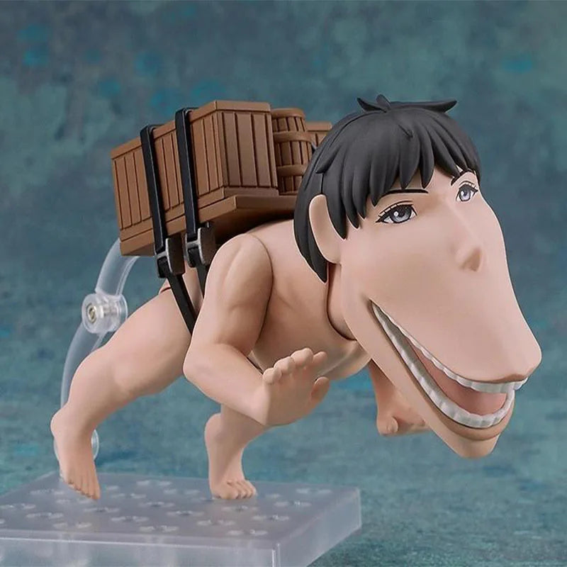 Original GSC Nendoroid Attack on Titan The Cart Titan Movable PVC Anime Figure Action Figures Model Toys