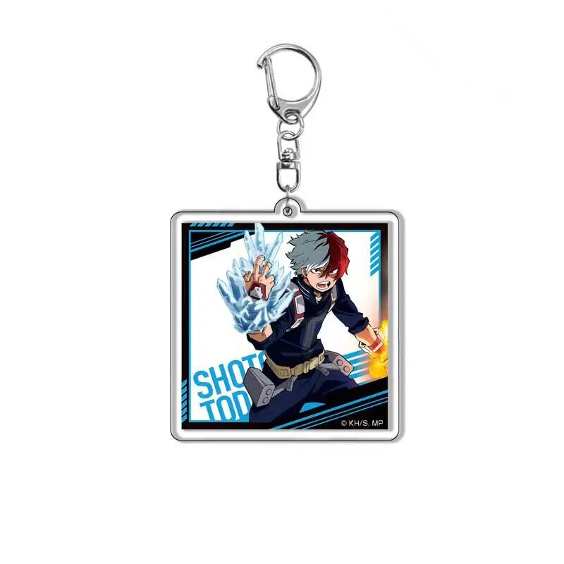 My Hero Academia Japan Anime Figure Midoriya Izuku All·Might Bakugou Katsuki Todoroki Shoto Aoyama Yuga Arcylic Keychain Pendant