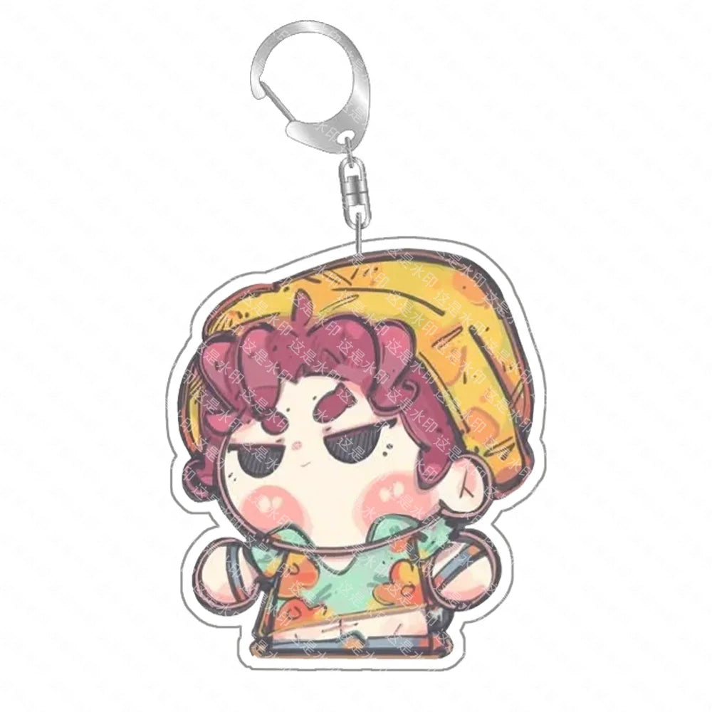 Anime Classics Game Collection Toy K-Pop Demon Hunters Preorder Huntr-x Keychain - Fan Art Self Made Acrylic Charm Gift