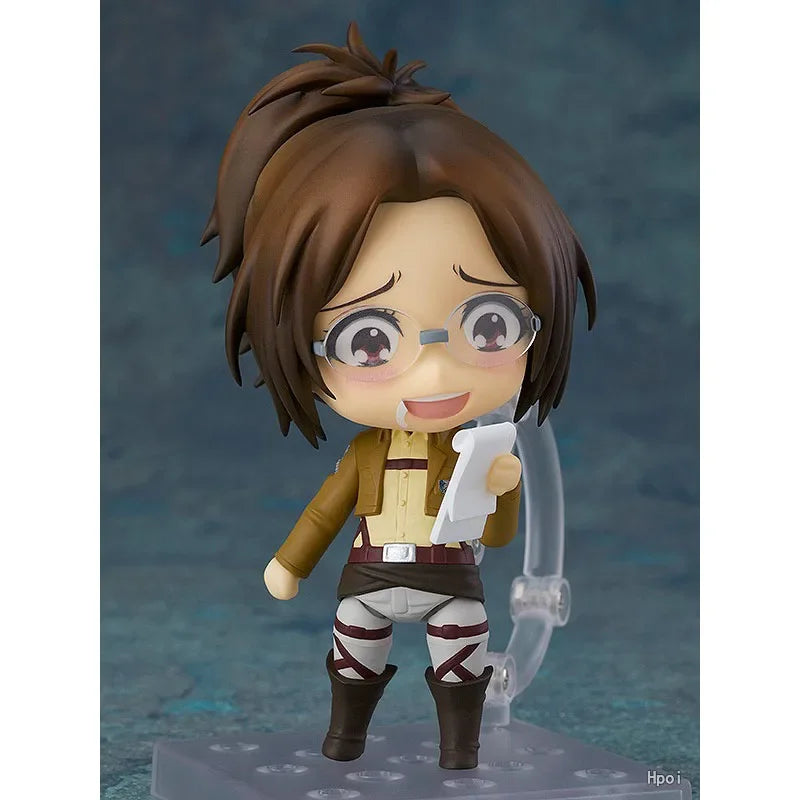 GSC Good Smile NENDOROID 1123 Zoe Hans Attack on Titan PVC Action Figure Anime Model Toys Collection Originality Doll Gift