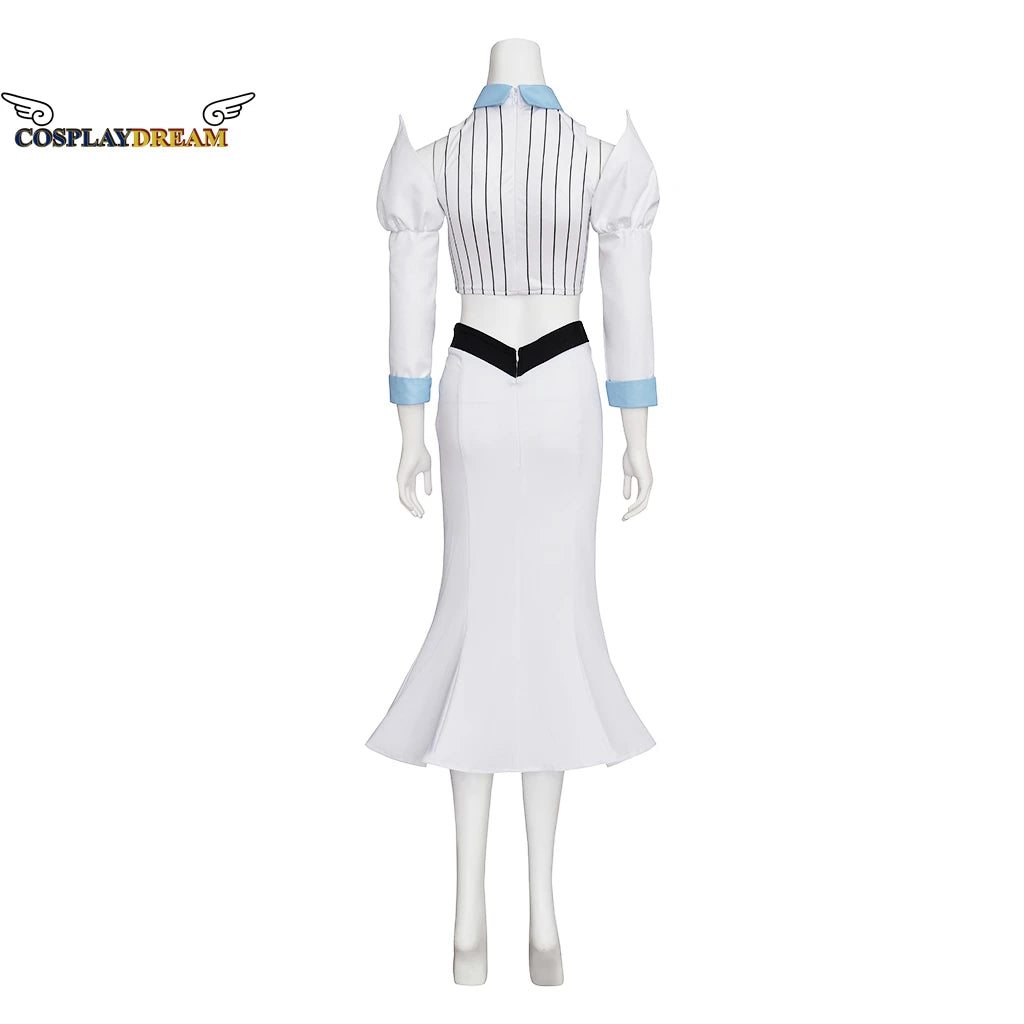 Anime Bleach Inoue Orihime Cosplay Costume Newest Orihime Inoue Cosplay Outfit White Shirt Skirt Suit Halloween Carnival Costume