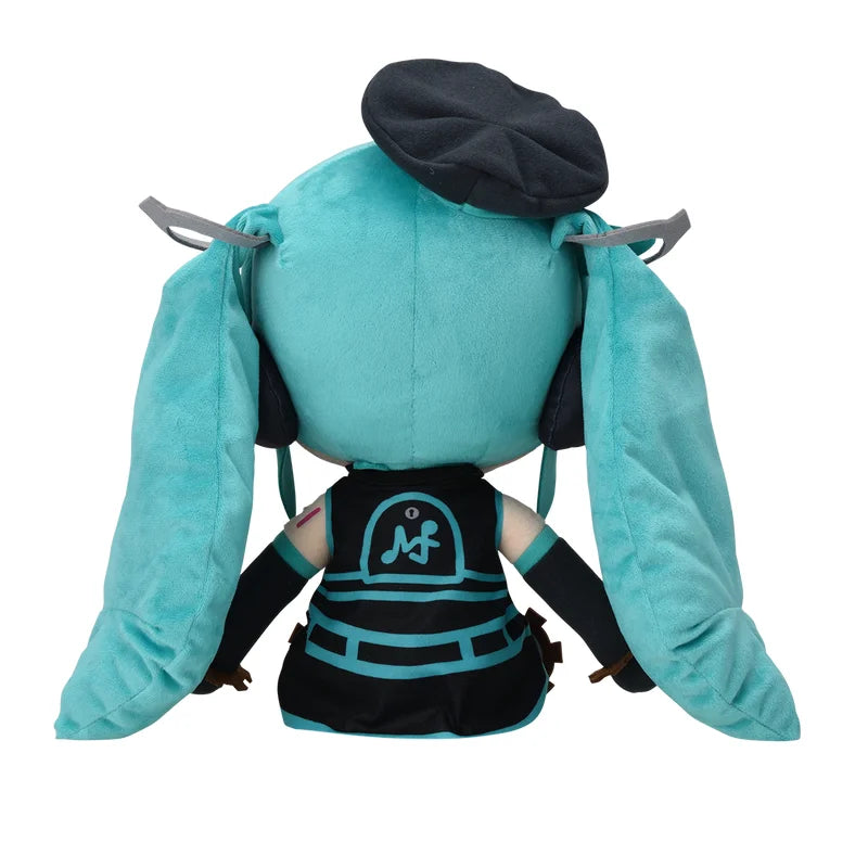 IN Stock Original SEGA VOCALOID Hatsune Miku Willful Factory Manager Fuwa Petit Plush Doll Fufu 27 CM Anime Model Toys