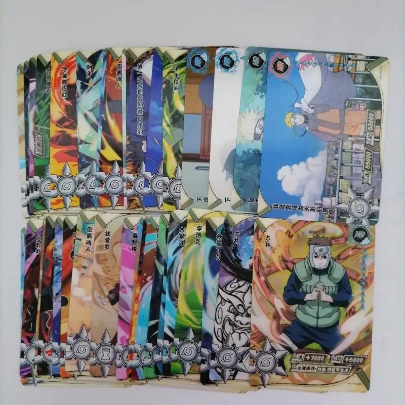 Kayou Naruto Anime Characters Full Set of Cards Slr-Hr-Cp-Ar-Or Uchiha Obito Uzumaki Naruto Ootsutsuki Kaguya Collection Card