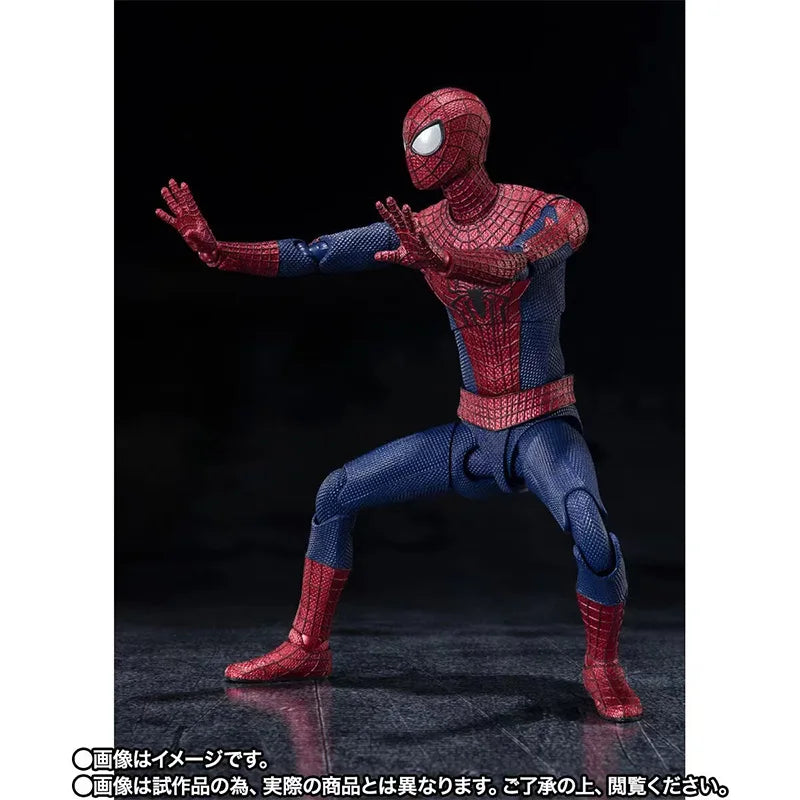 Original BANDAI S.H.Figuarts Spider-Man 3 Heroes Of No Return The Amazing Spider-Man In Stock Action Collection Figures Model