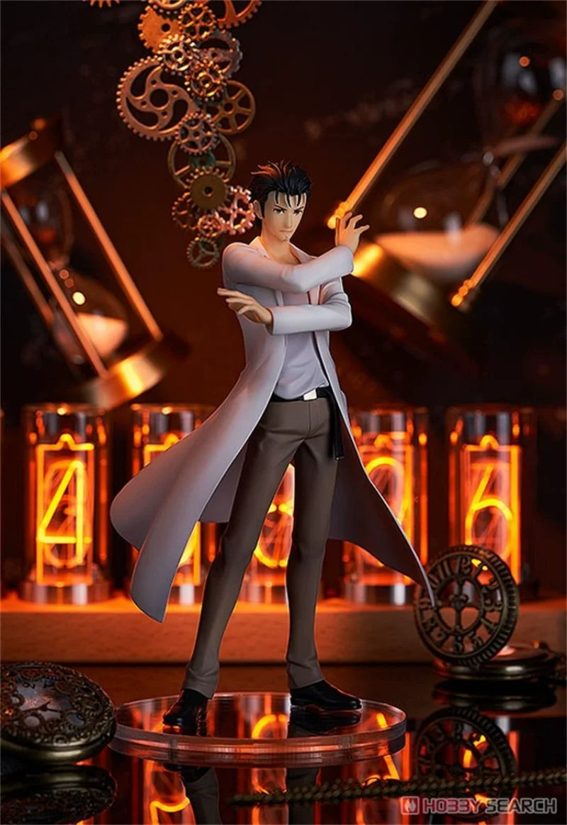 Original GSC POP UP PARADE RWBY Steins;Gate Okabe Rintarou Anime Action Figures Toys for Boys Girls Kids Gift