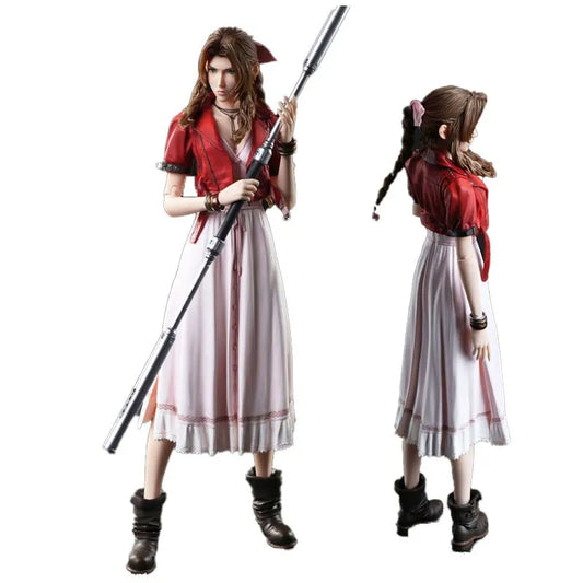 SQUARE ENIX PlayArts Aerith Gainsborough FINAL FANTASY VII REMAKE Anime Figure Model Collecile Action Toys