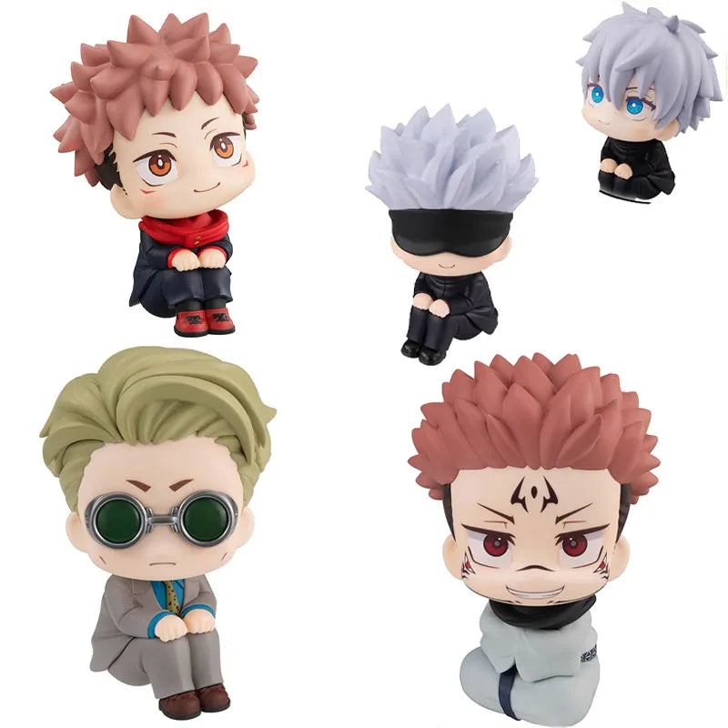 MegaHouse Genuine Look Up Jujutsu Kaisen Nanami Kento Ryomen Sukuna Kawaii Anime Action Figures Toys for Boys Girls Kids Gifts