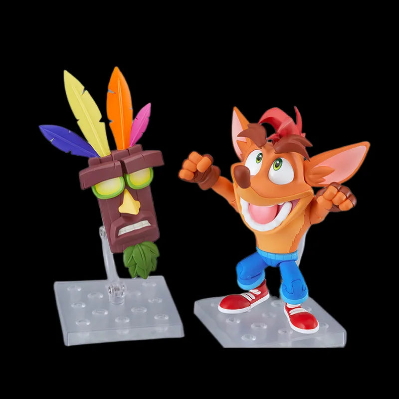 Anime Good Smile Company Nendoroid Crash Bandicoot 4 It's About Time Crash Bandicoot Gsc Figure Action Model Collection Toys Gi