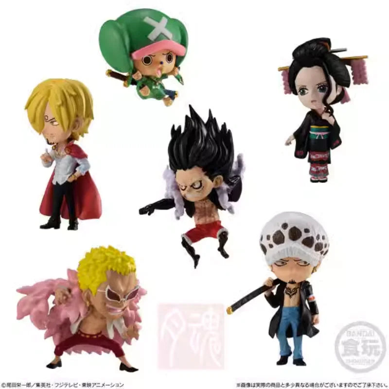 Bandai ONE PIECE ADVERGE1 2 3 Luffy Funko Pop Gift Items for Children Party Ninja Mask Sailor Moon Anime Action Figure