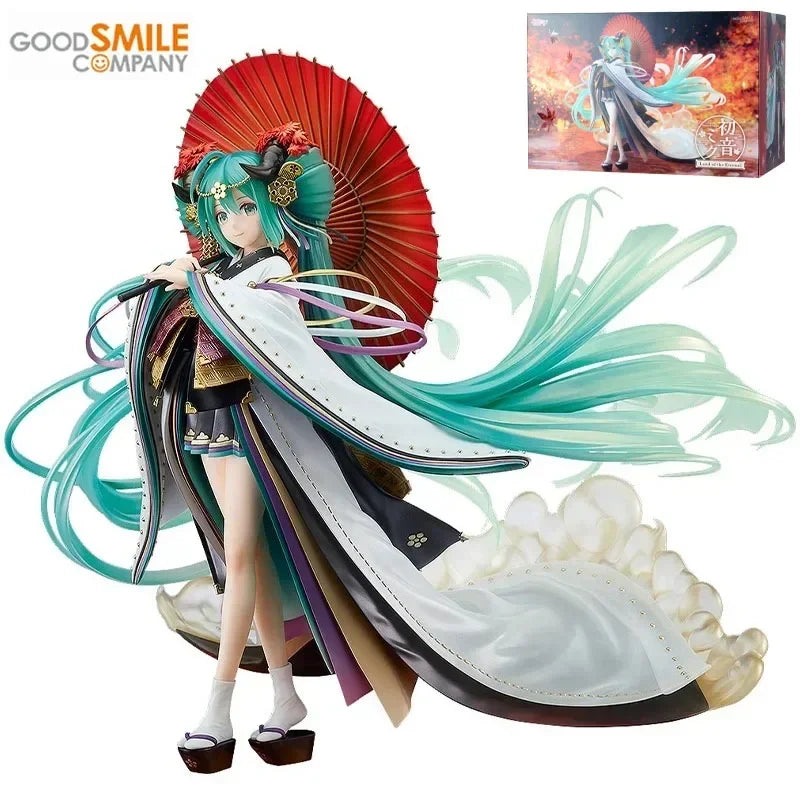 GSC Original Hatsune Miku Anime Figure VOCALOID Miku Land of the Eternal Action Figure Toys for Boys Girls Kids Birthday Gifts