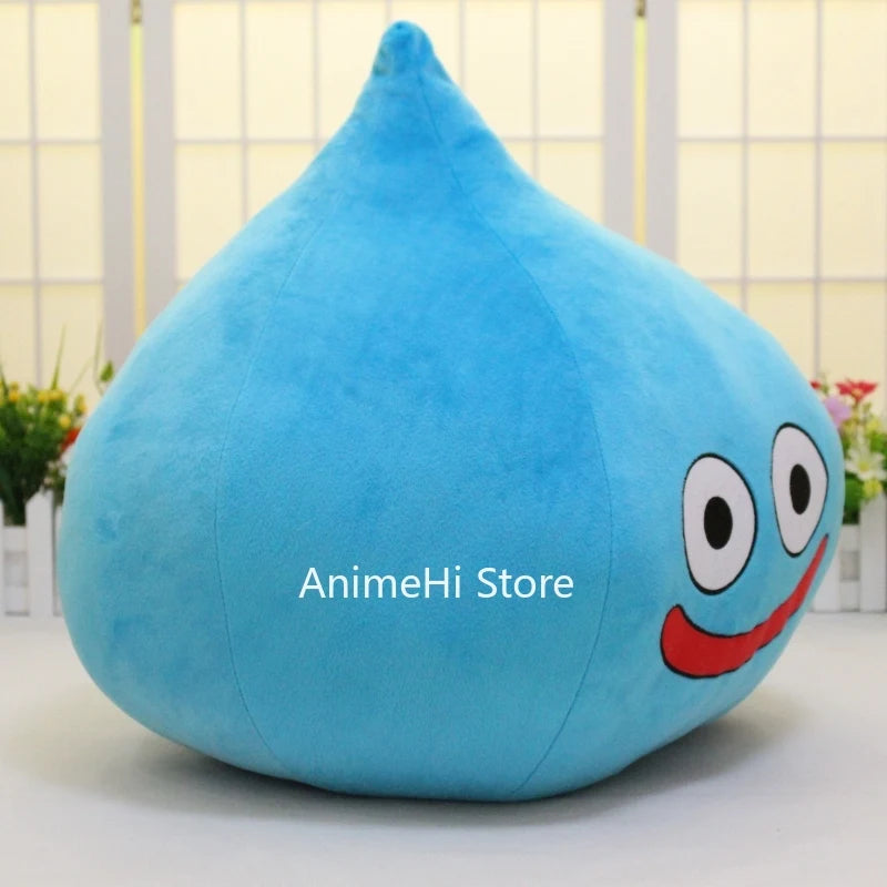 Anime Doragon Kuesuto Dragon Quest Plush Doll Figure Smile Slime king Cosplay Stuffed Toy Filling Pillow for Gift