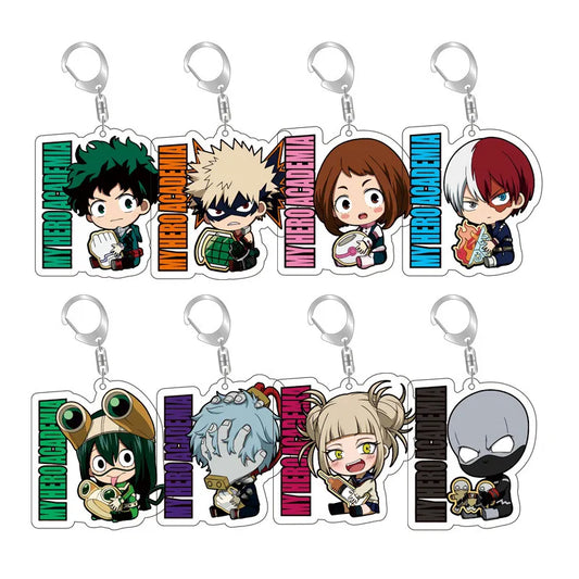 My Hero Academia Japan Anime Izuku Bubaigawara Jin Shigaraki Tomura Tsuyu Dabi Himiko Ochako Katsuki Izuku Shouto Keychain