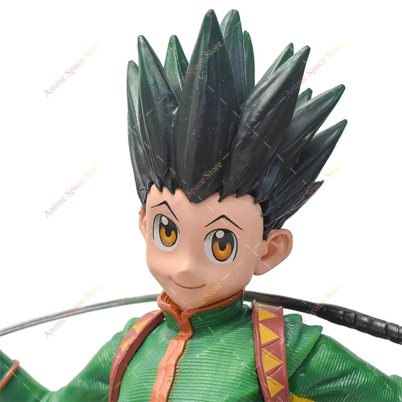 Anime Hunter x Hunter Figure Killua Zoldyck Gon Freecss Figurine Toys PVC Action Figure Kurapika Model Doll Toys Gifts