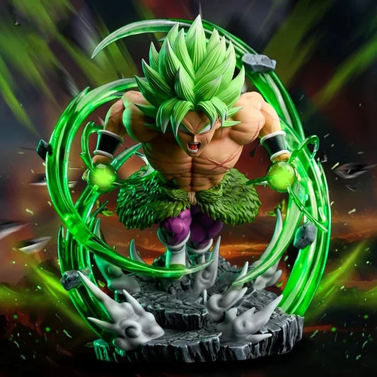 Dragon Ball Figure Super Saiyan GK Broly Action Figures Anime Broli PVC Model Toys Statue Ornaments Dolls Gifts