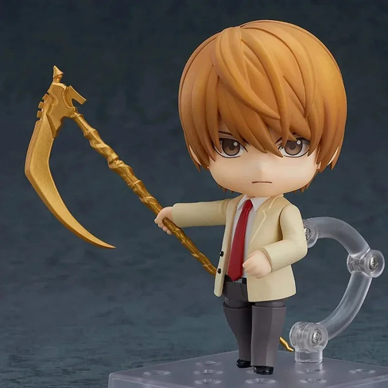 Original Genuine GSC Nendoroid #1160 1200 Death Note Yagami Light&L Action Figure ABS PVC Version Toys Gifts