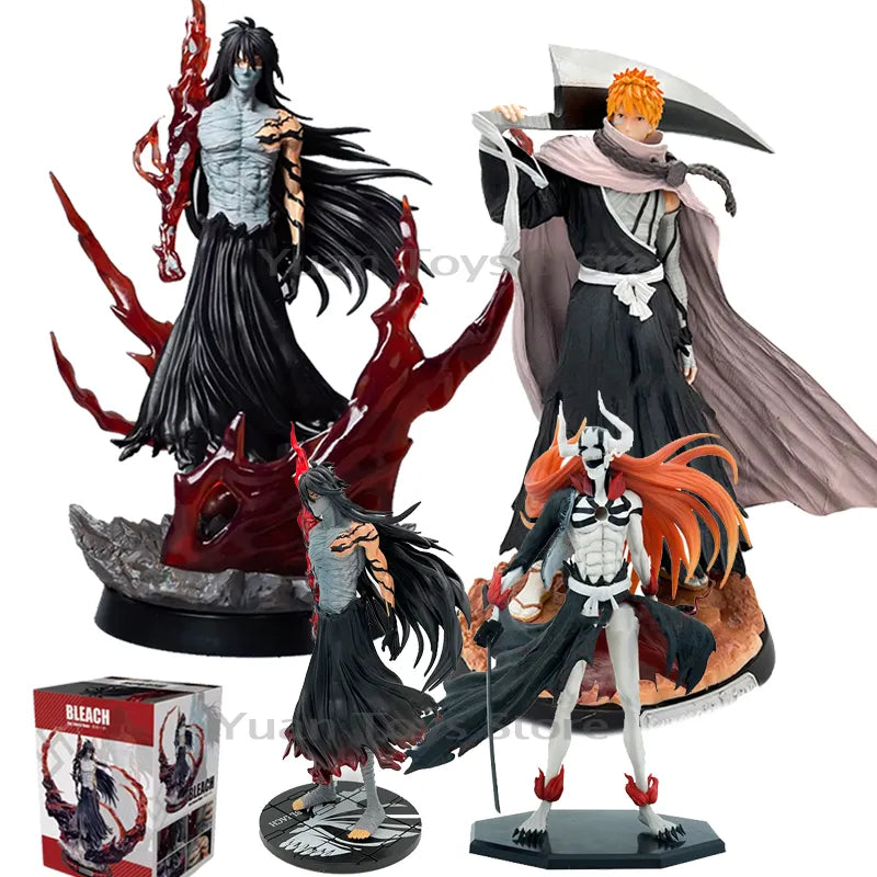 GK BLEACH Ichigo Kurosaki Anime Figure 991 Ichigo Kurosaki Hitsugaya Toushirou Action Figurine Collection Decoration Model Doll