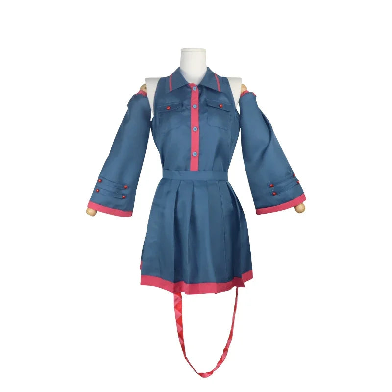 Vocaloid UTAU formule de stress uniforme bleu Hatsune Miku adulte femme anime jeu futur costume de cosplay